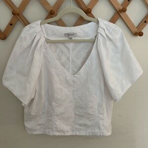 Madewell Eyelet Top